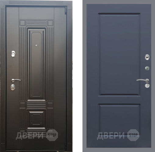 Входная металлическая Дверь Рекс (REX) 9 FL-117 Силк титан в Дмитрове