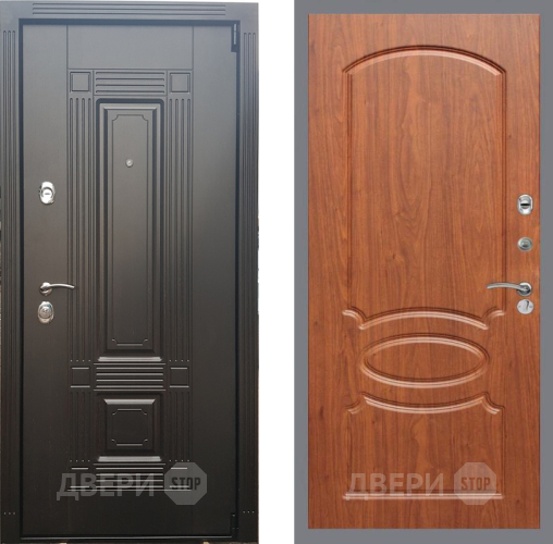 Входная металлическая Дверь Рекс (REX) 9 FL-128 Морёная берёза в Дмитрове