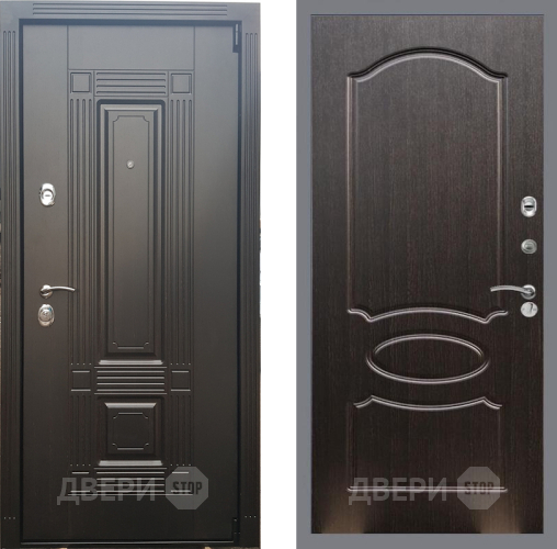 Входная металлическая Дверь Рекс (REX) 9 FL-128 Венге светлый в Дмитрове