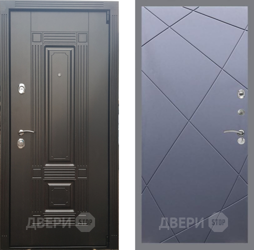 Входная металлическая Дверь Рекс (REX) 9 FL-291 Силк титан в Дмитрове