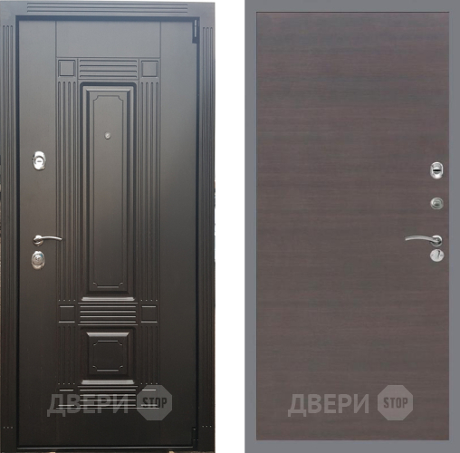 Входная металлическая Дверь Рекс (REX) 9 GL венге поперечный в Дмитрове