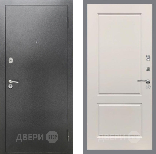 Дверь Рекс (REX) 2А Серебро Антик FL-117 Шампань в Дмитрове