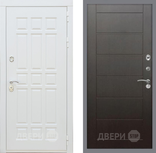 Дверь Рекс (REX) 8 Силк Сноу Сити Венге в Дмитрове