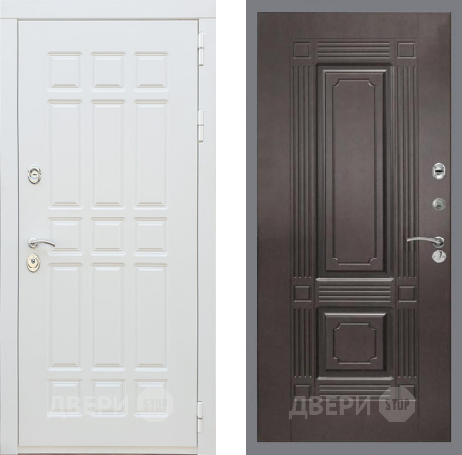 Дверь Рекс (REX) 8 Силк Сноу FL-2 Венге в Дмитрове