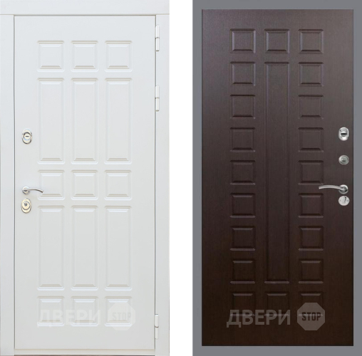 Дверь Рекс (REX) 8 Силк Сноу FL-183 Венге в Дмитрове