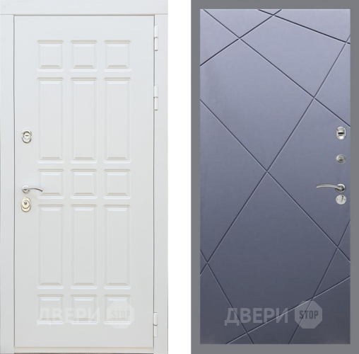 Дверь Рекс (REX) 8 Силк Сноу FL-291 Силк титан в Дмитрове