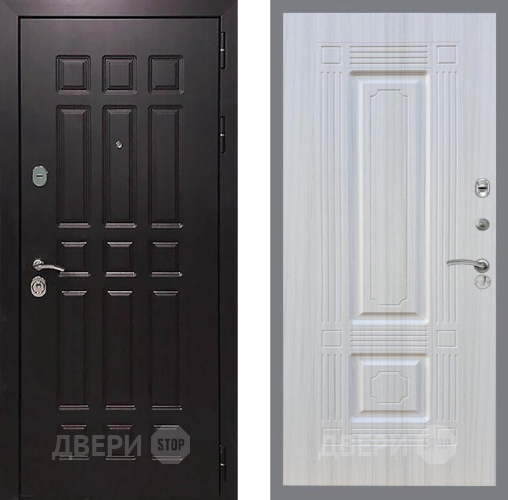 Входная металлическая Дверь Рекс (REX) 8 FL-2 Сандал белый в Дмитрове