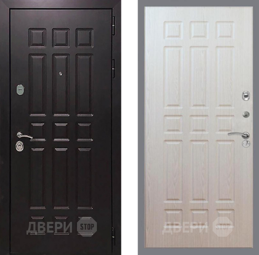Входная металлическая Дверь Рекс (REX) 8 FL-33 Беленый дуб в Дмитрове