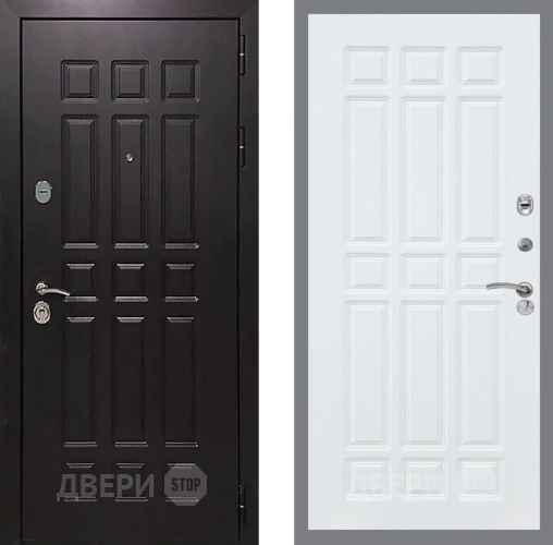 Входная металлическая Дверь Рекс (REX) 8 FL-33 Силк Сноу в Дмитрове