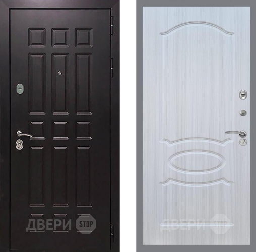 Входная металлическая Дверь Рекс (REX) 8 FL-128 Сандал белый в Дмитрове