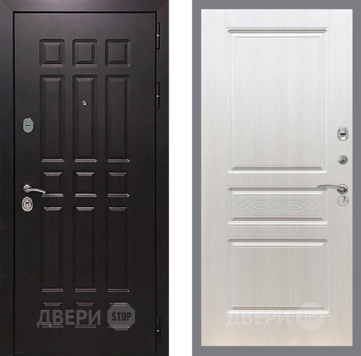 Входная металлическая Дверь Рекс (REX) 8 FL-243 Лиственница беж в Дмитрове