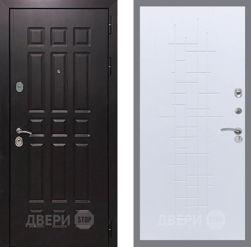 Входная металлическая Дверь Рекс (REX) 8 FL-289 Белый ясень в Дмитрове