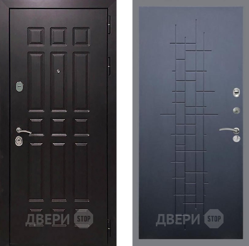 Входная металлическая Дверь Рекс (REX) 8 FL-289 Ясень черный в Дмитрове
