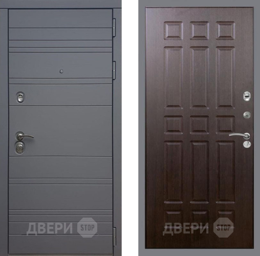 Входная металлическая Дверь Рекс (REX) 14 силк титан FL-33 Венге в Дмитрове