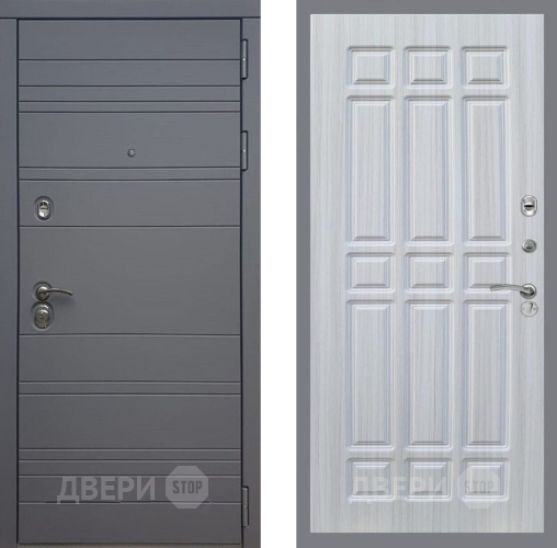 Дверь Рекс (REX) 14 силк титан FL-33 Сандал белый в Дмитрове