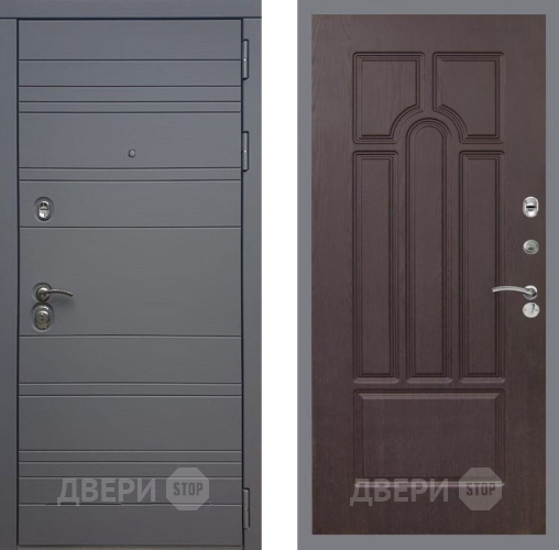 Входная металлическая Дверь Рекс (REX) 14 силк титан FL-58 Венге в Дмитрове