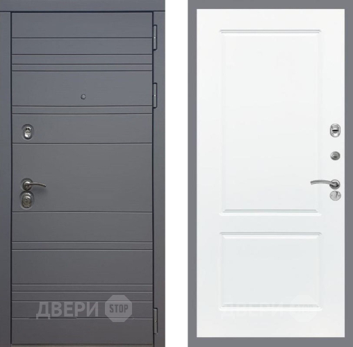 Дверь Рекс (REX) 14 силк титан FL-117 Силк Сноу в Дмитрове
