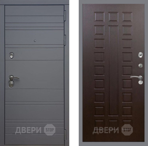 Входная металлическая Дверь Рекс (REX) 14 силк титан FL-183 Венге в Дмитрове