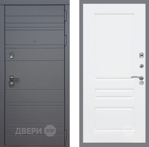 Дверь Рекс (REX) 14 силк титан FL-243 Силк Сноу в Дмитрове