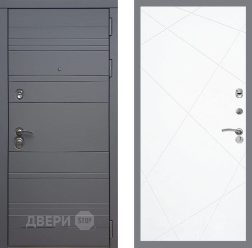 Дверь Рекс (REX) 14 силк титан FL-291 Силк Сноу в Дмитрове