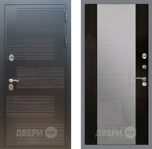 Дверь Рекс (REX) премиум 185 СБ-16 Зеркало Венге в Дмитрове