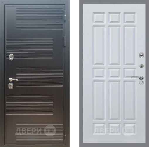Дверь Рекс (REX) премиум 185 FL-33 Белый ясень в Дмитрове