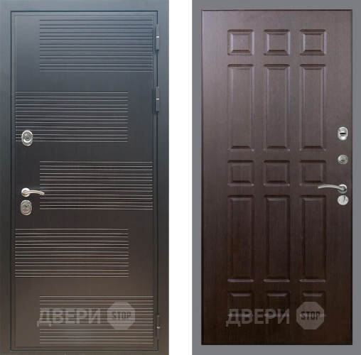 Входная металлическая Дверь Рекс (REX) премиум 185 FL-33 Венге в Дмитрове