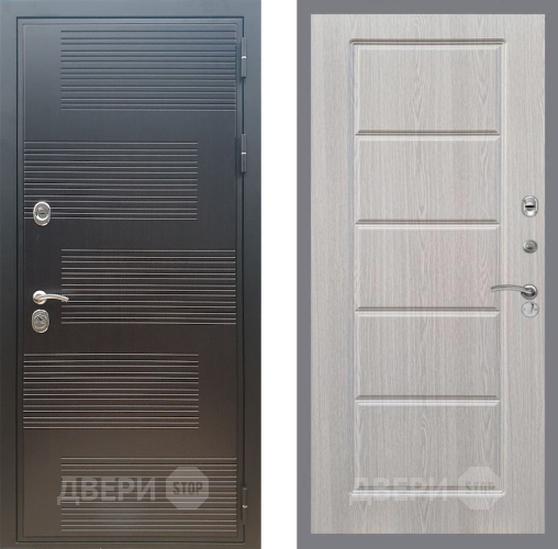 Входная металлическая Дверь Рекс (REX) премиум 185 FL-39 Беленый дуб в Дмитрове