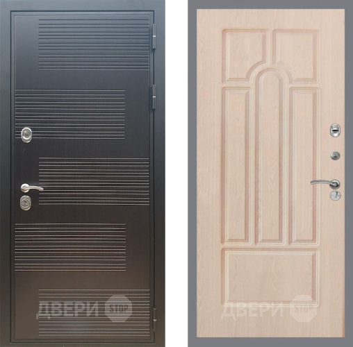 Входная металлическая Дверь Рекс (REX) премиум 185 FL-58 Беленый дуб в Дмитрове