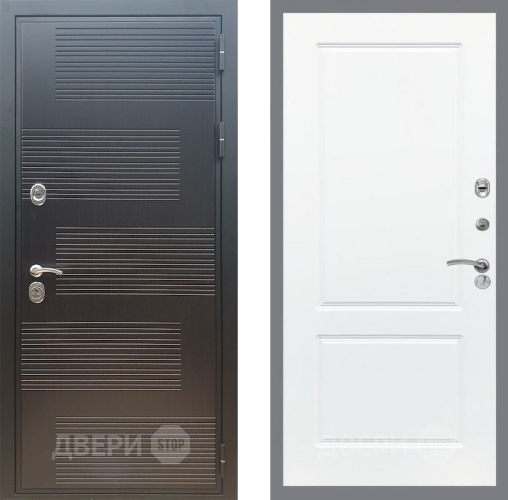 Входная металлическая Дверь Рекс (REX) премиум 185 FL-117 Силк Сноу в Дмитрове
