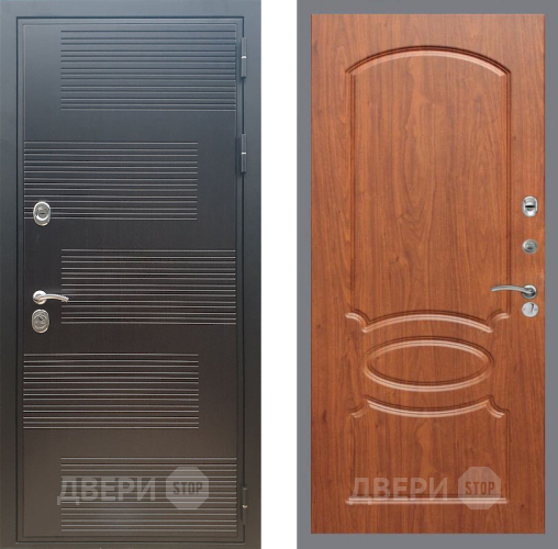 Входная металлическая Дверь Рекс (REX) премиум 185 FL-128 Морёная берёза в Дмитрове