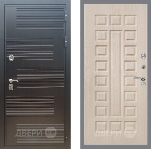 Входная металлическая Дверь Рекс (REX) премиум 185 FL-183 Беленый дуб в Дмитрове