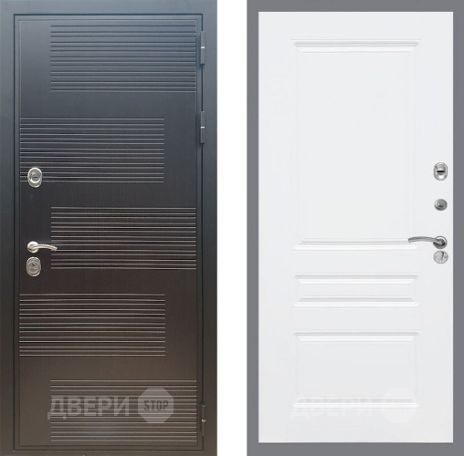 Дверь Рекс (REX) премиум 185 FL-243 Силк Сноу в Дмитрове