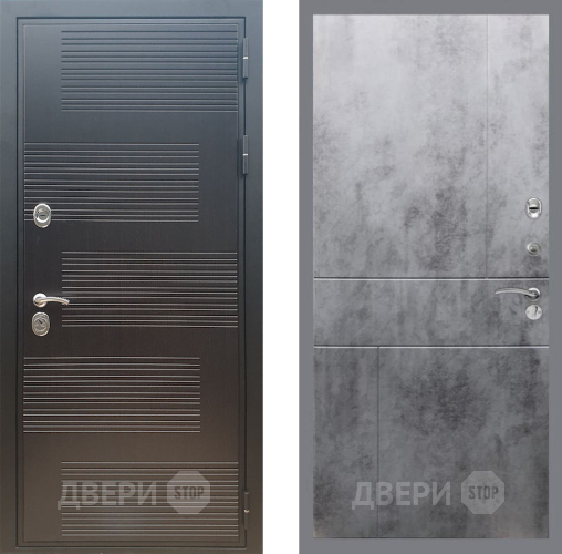 Входная металлическая Дверь Рекс (REX) премиум 185 FL-290 Бетон темный в Дмитрове