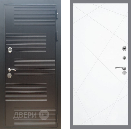 Входная металлическая Дверь Рекс (REX) премиум 185 FL-291 Силк Сноу в Дмитрове