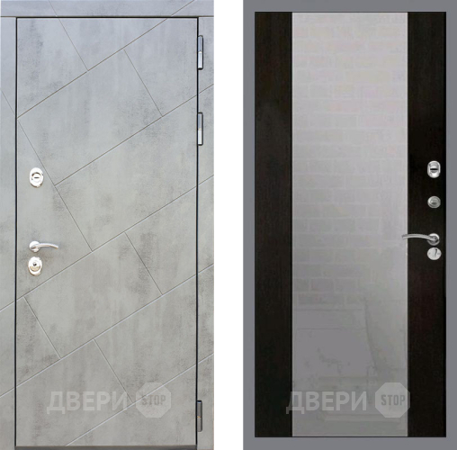 Входная металлическая Дверь Рекс (REX) 22 СБ-16 Зеркало Венге в Дмитрове