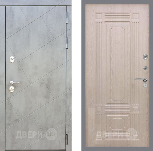 Входная металлическая Дверь Рекс (REX) 22 FL-2 Беленый дуб в Дмитрове