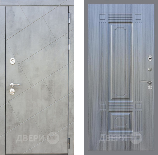 Входная металлическая Дверь Рекс (REX) 22 FL-2 Сандал грей в Дмитрове