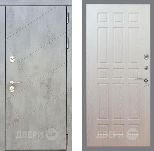 Входная металлическая Дверь Рекс (REX) 22 FL-33 Беленый дуб в Дмитрове