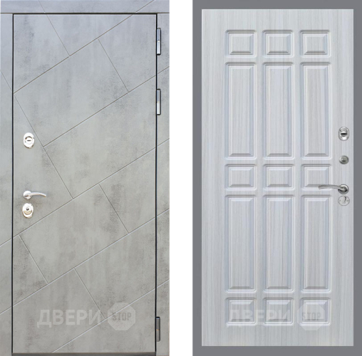 Входная металлическая Дверь Рекс (REX) 22 FL-33 Сандал белый в Дмитрове