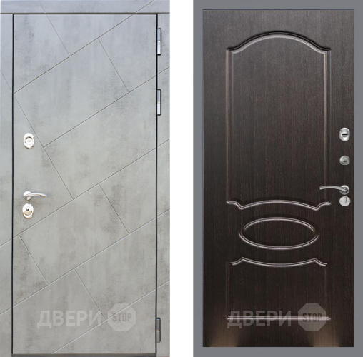 Входная металлическая Дверь Рекс (REX) 22 FL-128 Венге светлый в Дмитрове