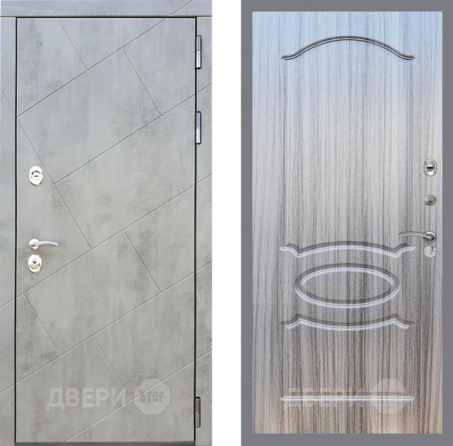 Входная металлическая Дверь Рекс (REX) 22 FL-128 Сандал грей в Дмитрове