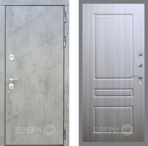 Входная металлическая Дверь Рекс (REX) 22 FL-243 Сандал белый в Дмитрове