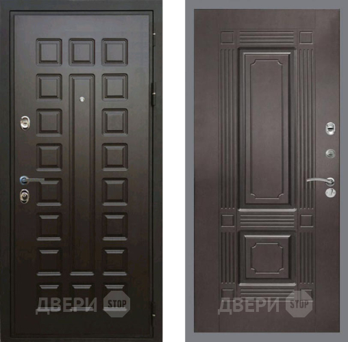Входная металлическая Дверь Рекс (REX) Премиум 3к FL-2 Венге в Дмитрове