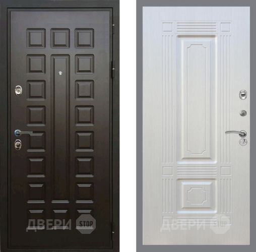 Входная металлическая Дверь Рекс (REX) Премиум 3к FL-2 Лиственница беж в Дмитрове