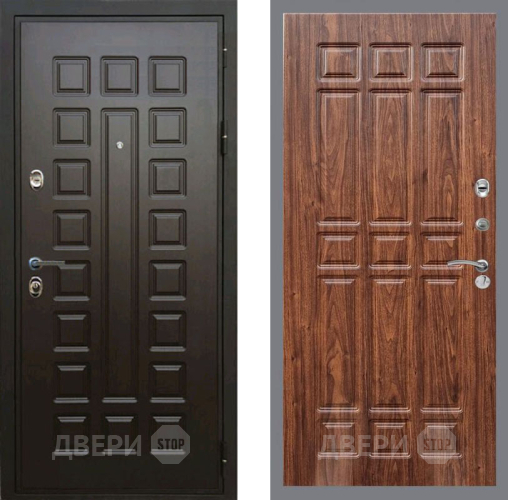 Дверь Рекс (REX) Премиум 3к FL-33 орех тисненый в Дмитрове