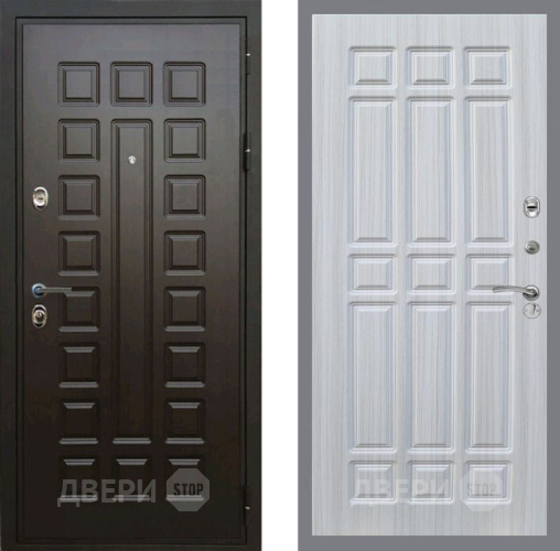 Входная металлическая Дверь Рекс (REX) Премиум 3к FL-33 Сандал белый в Дмитрове
