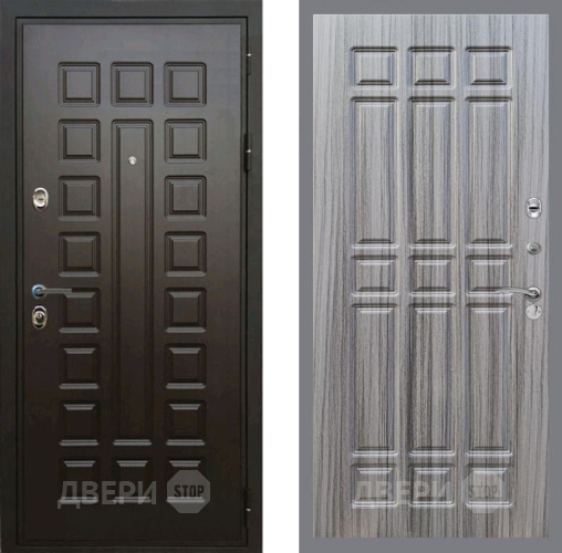 Входная металлическая Дверь Рекс (REX) Премиум 3к FL-33 Сандал грей в Дмитрове