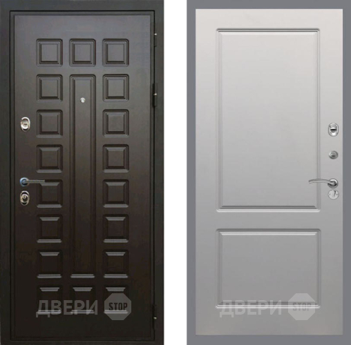 Входная металлическая Дверь Рекс (REX) Премиум 3к FL-117 Грей софт в Дмитрове