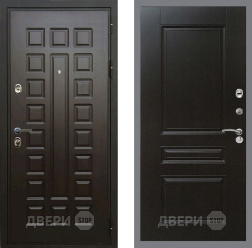 Входная металлическая Дверь Рекс (REX) Премиум 3к FL-243 Венге в Дмитрове